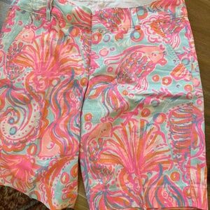 Lilly Pulitzer Chipper Bermuda Shorts Size 8